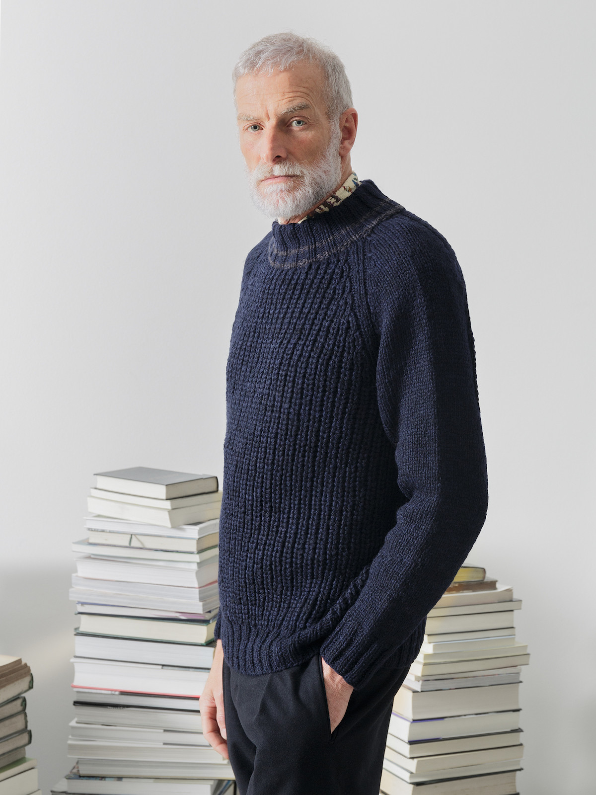 Double neck fisherman sweater Image