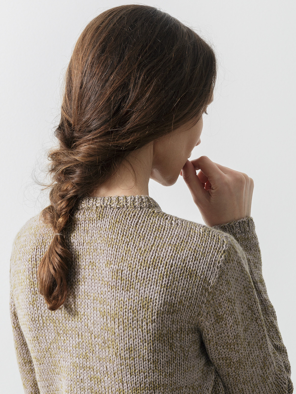 Crew-neck cardigan Image