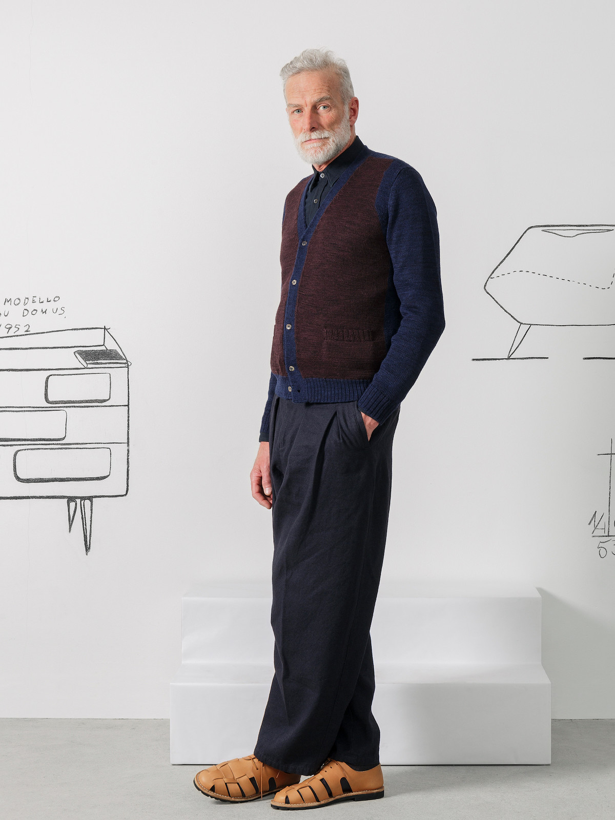 Two-tones cardigan Image