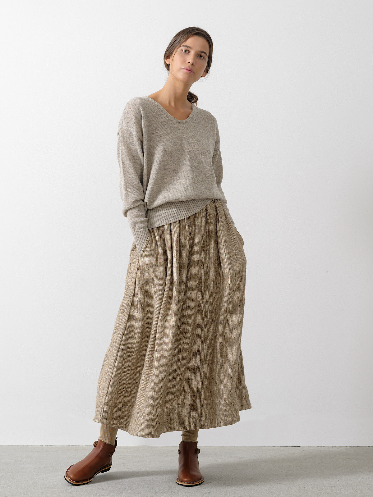 Wild silk skirt Image Wild silk skirt Image