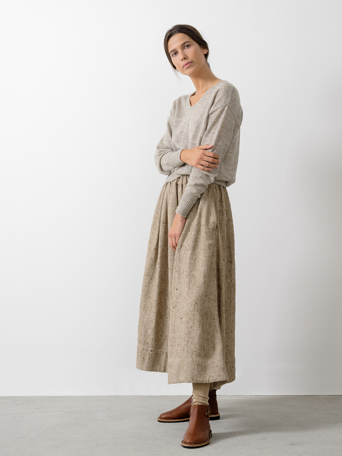 Wild silk skirt Image Wild silk skirt Image