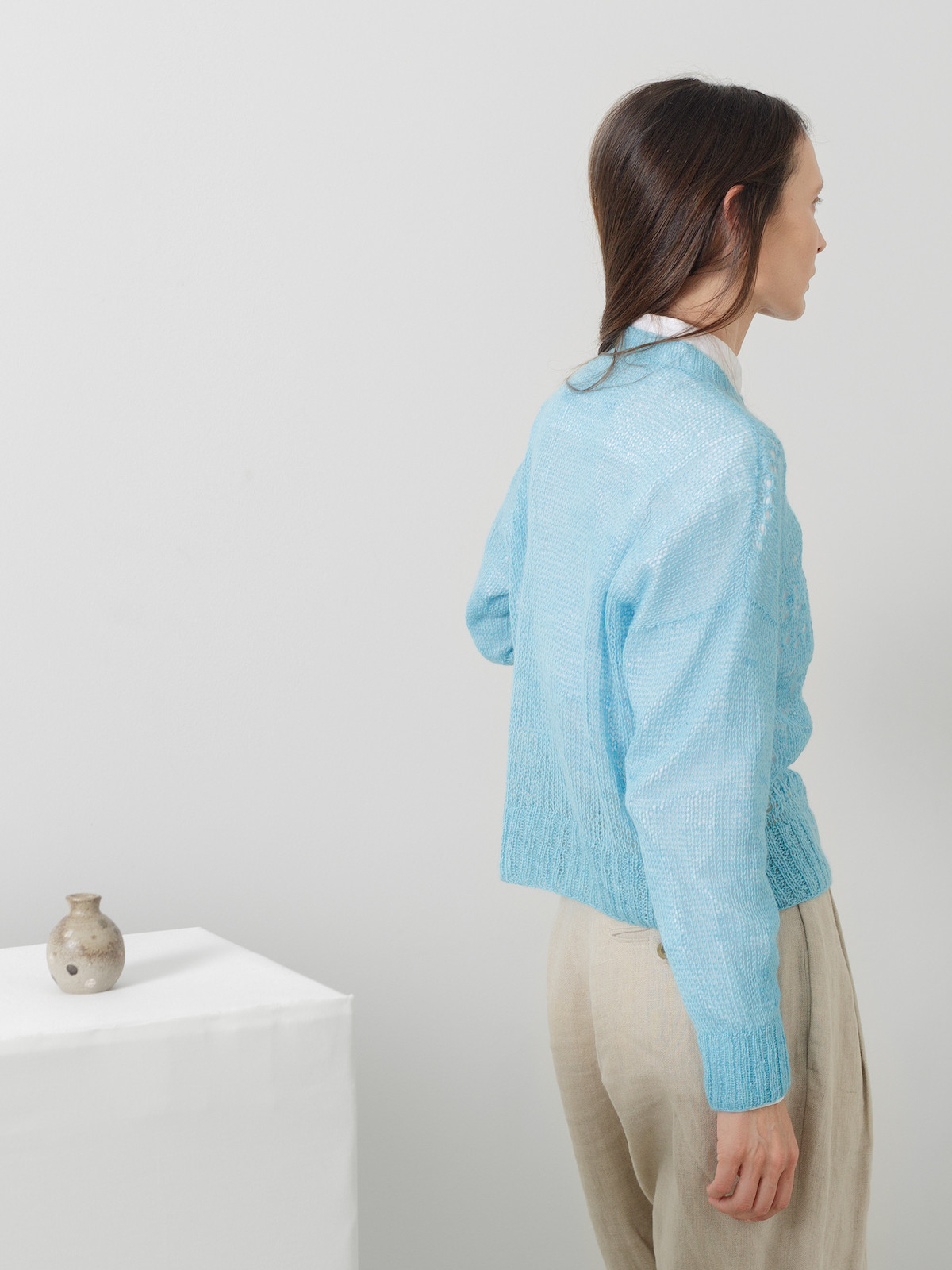 A-line lacy sweater Image