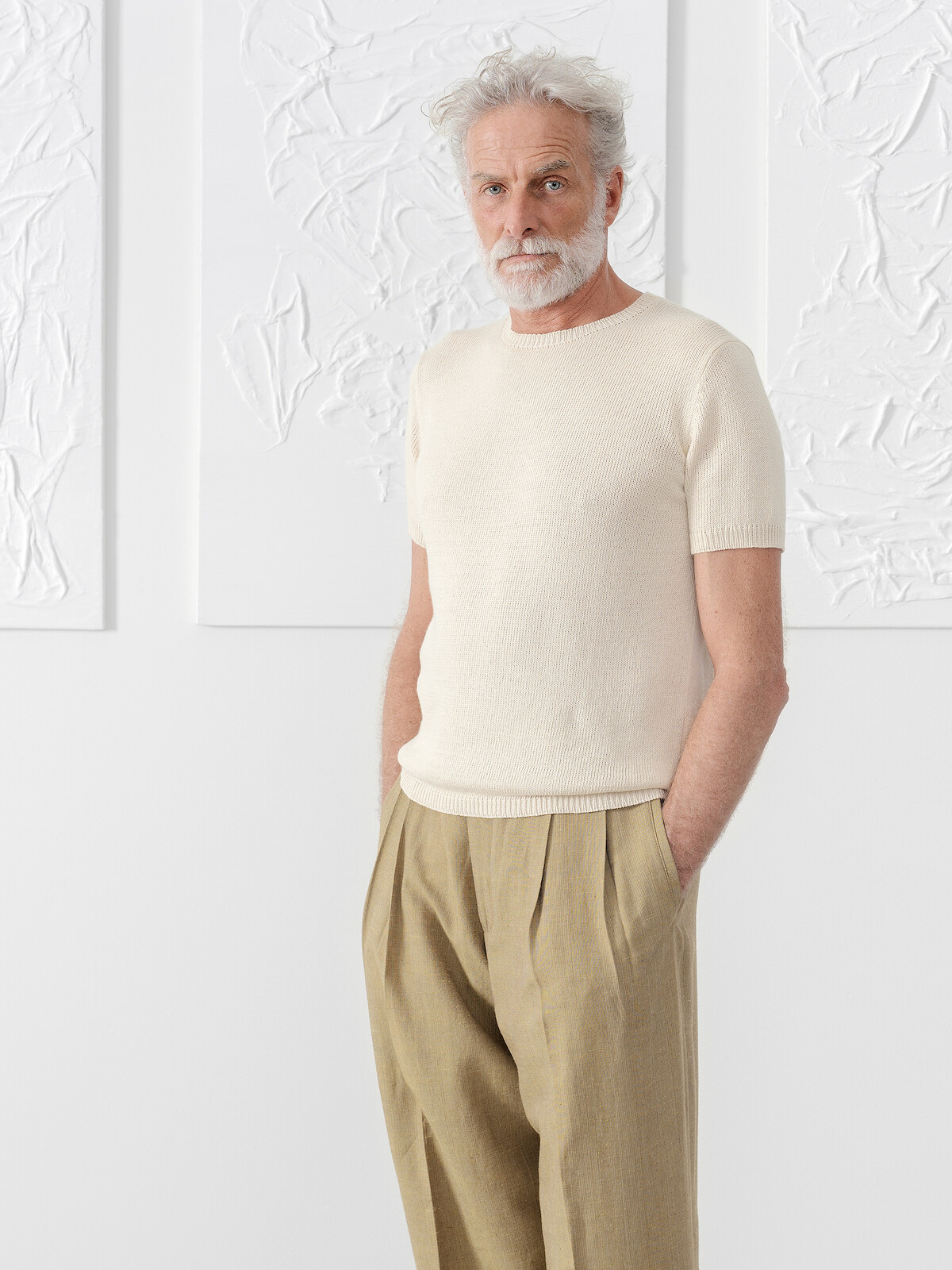 Knit t-shirt | KNITBRARY