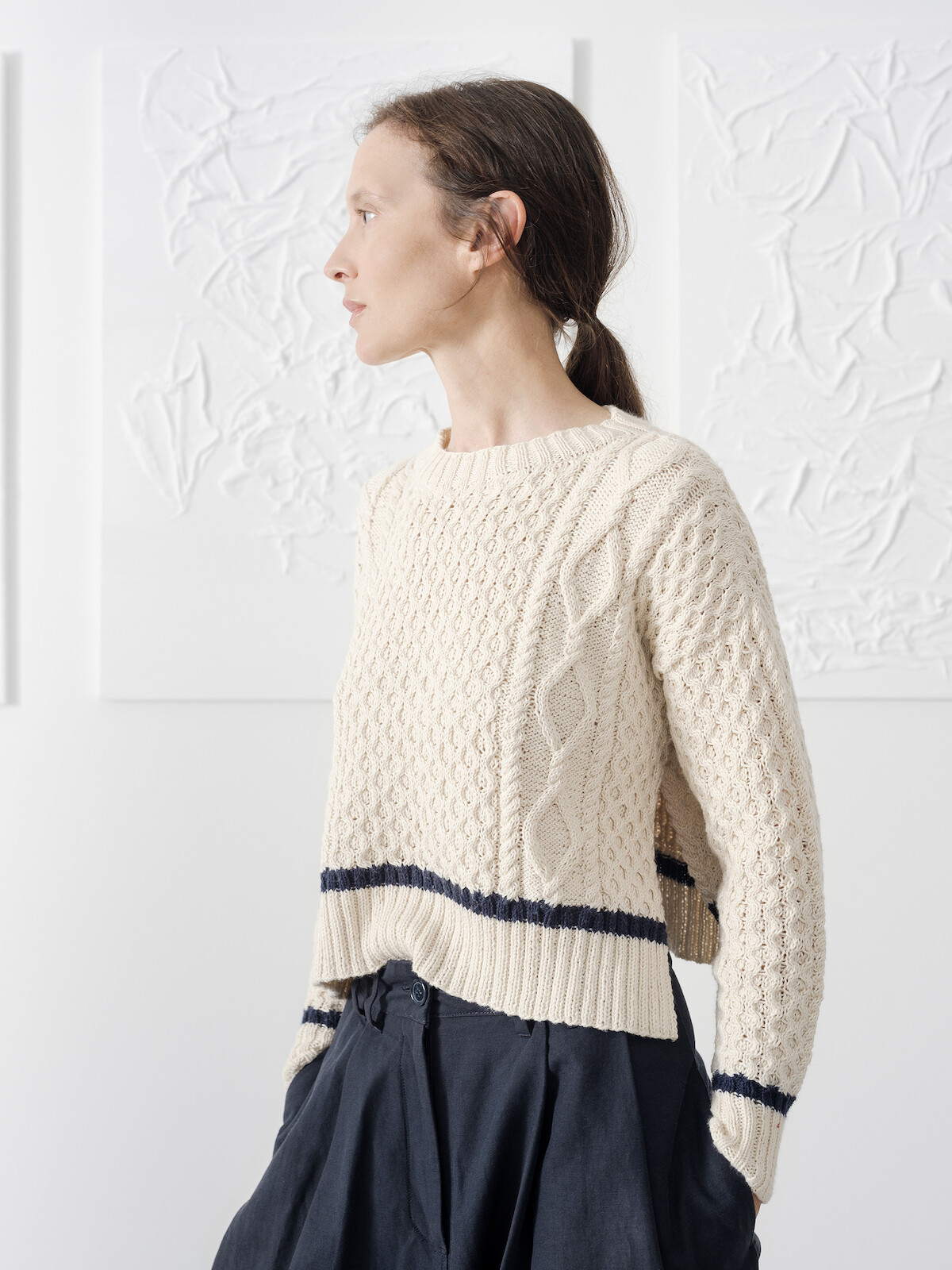 Cables sweater Image Cables sweater Image