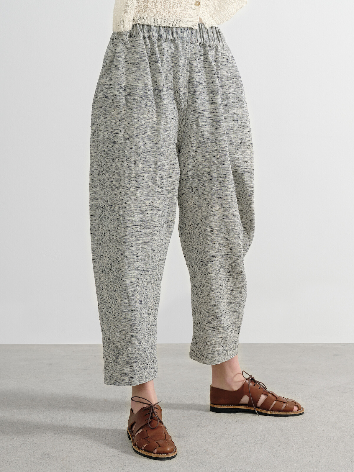 silk trousers