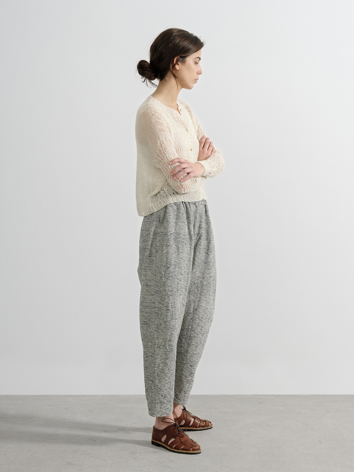 Silk trousers Image