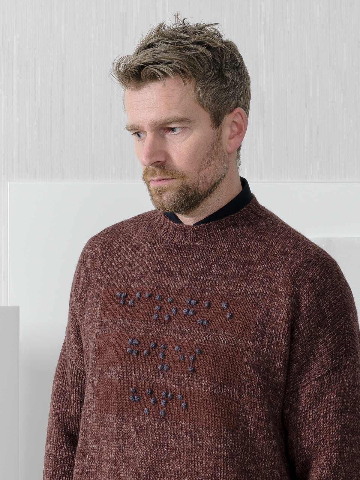 Braille sweater Image Braille sweater Image