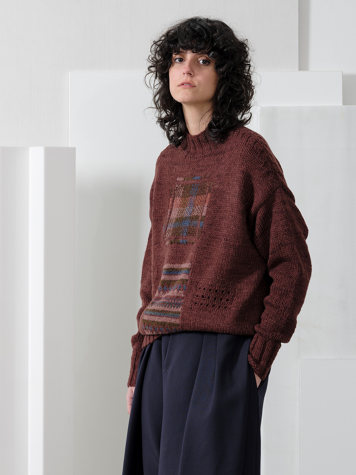 Mending sweater Image Mending sweater Image