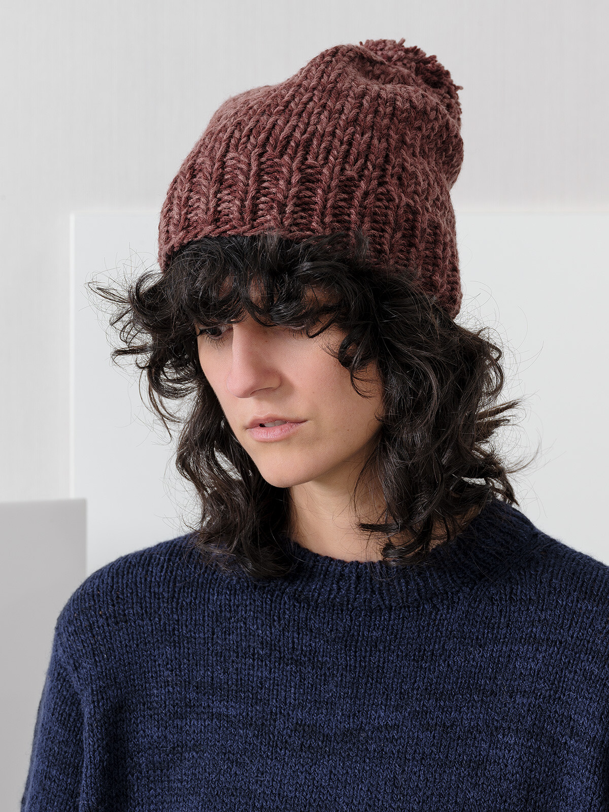 Pom-pom beanie Image
