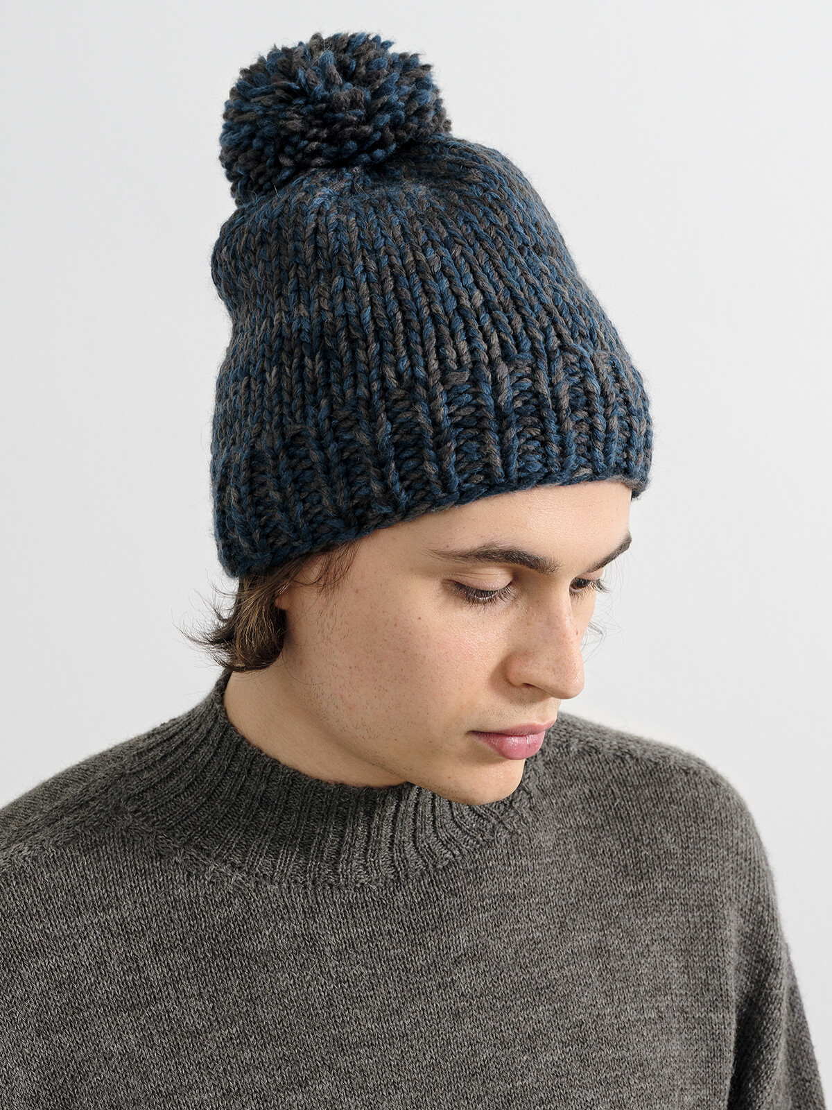 Mens pom pom beanie on sale hats