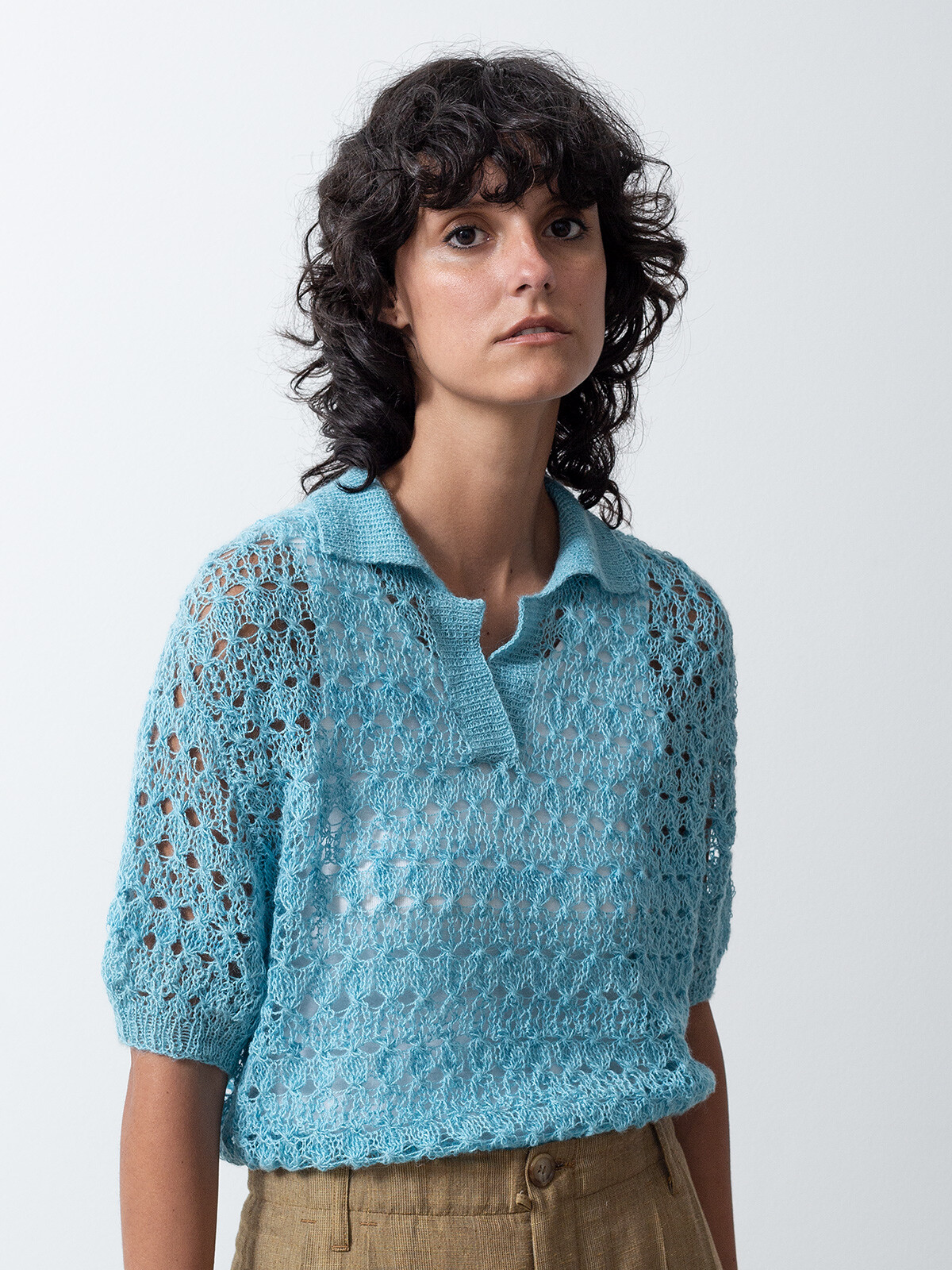 Lacy polo Image