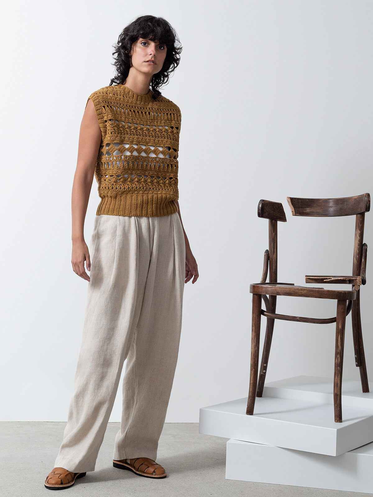 Crochet vest Image Crochet vest Image