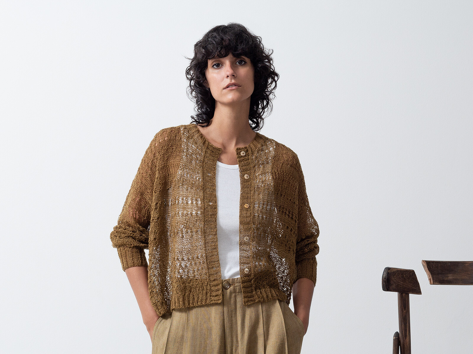 Lacy cardigan Image Lacy cardigan Image