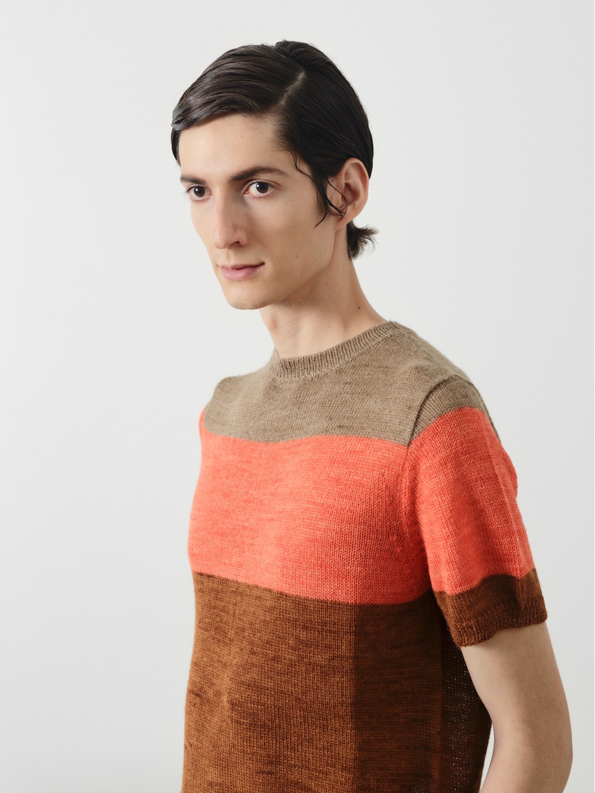 Striped t-shirt | KNITBRARY