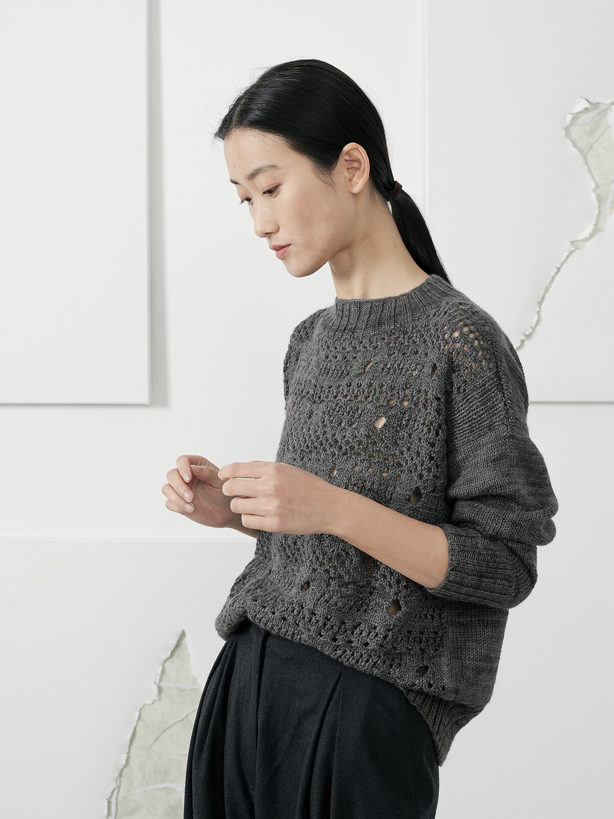 Lacy sweater Image