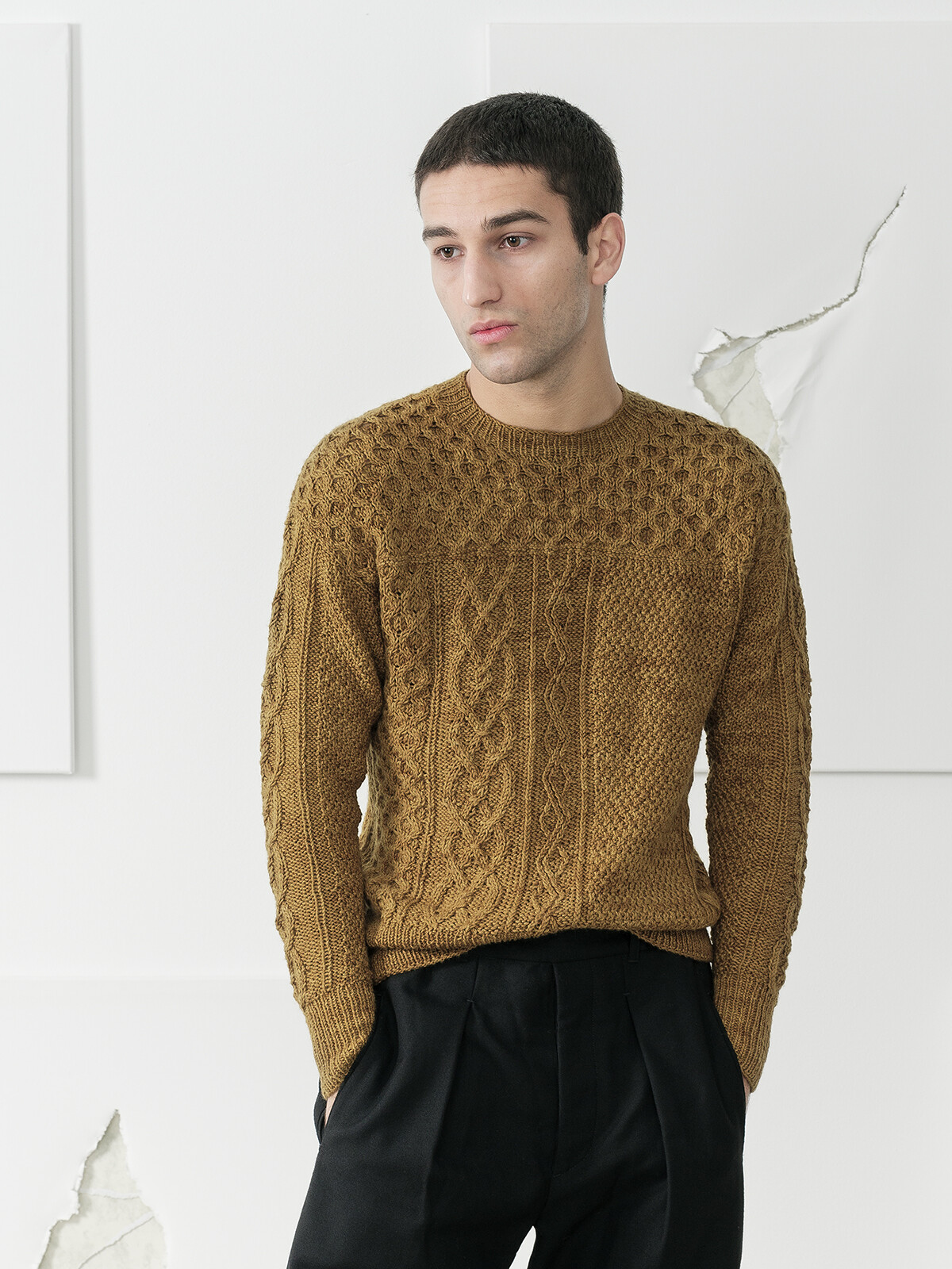 Patterns patchwork sweater Image Patterns patchwork sweater Image