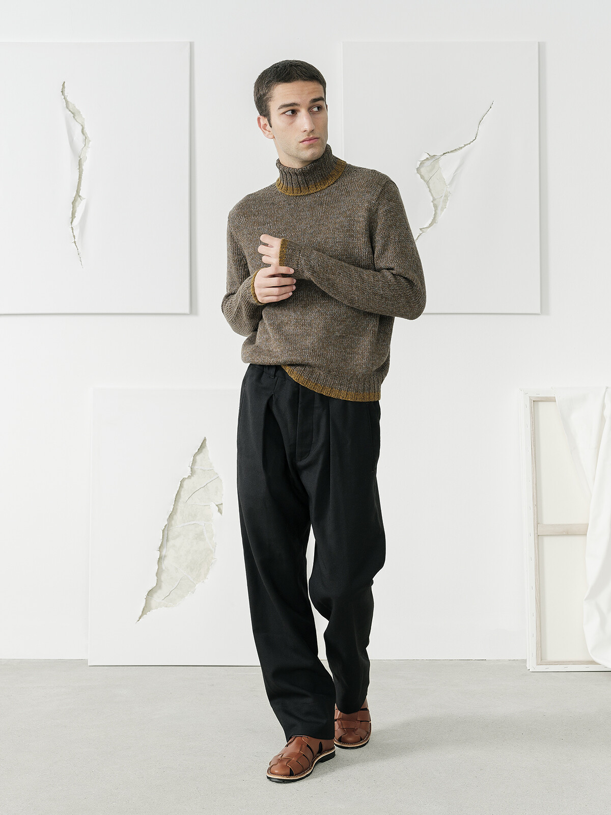 Roll-neck sweater Image Roll-neck sweater Image