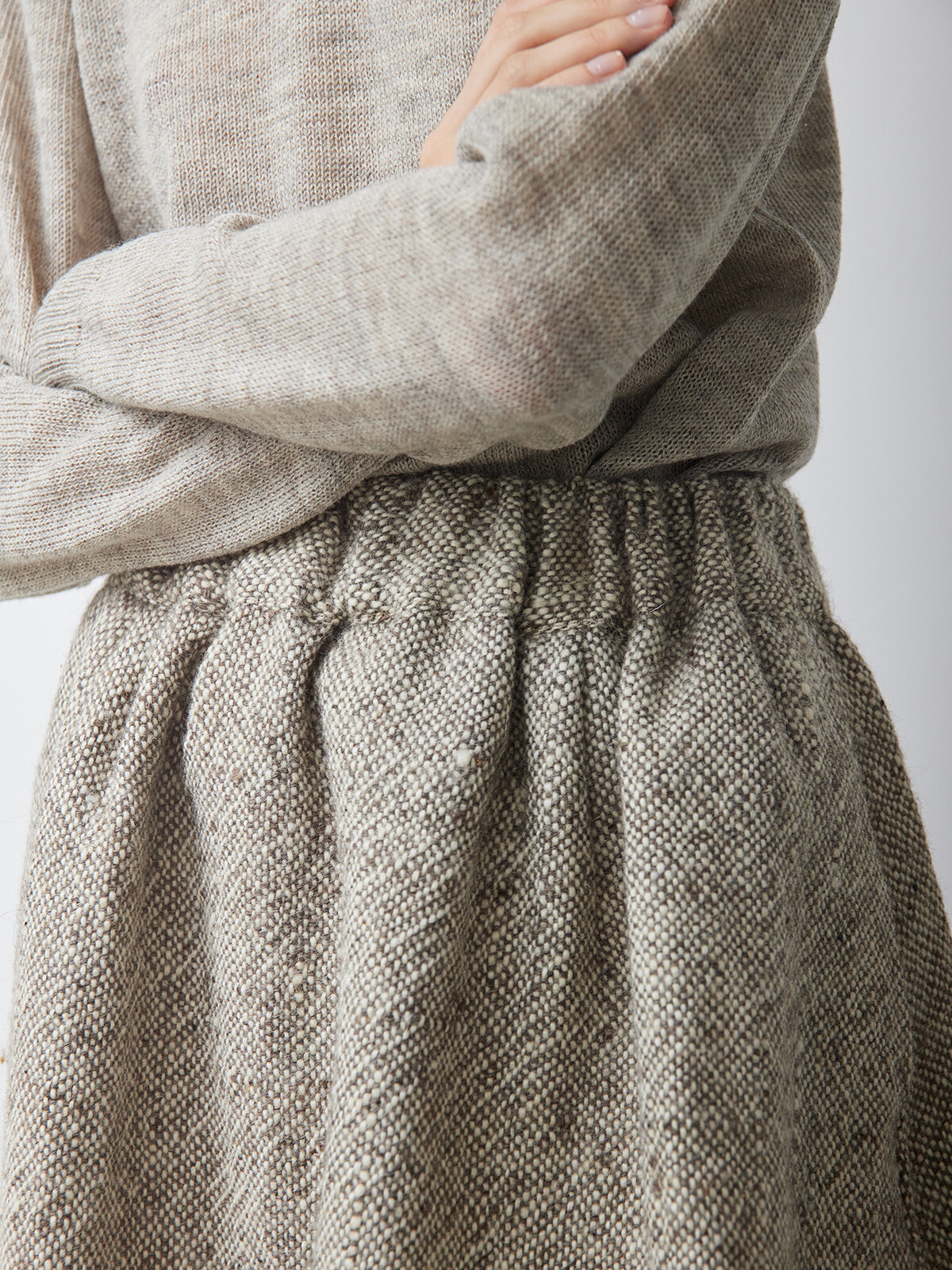 Pure wool skirt Image