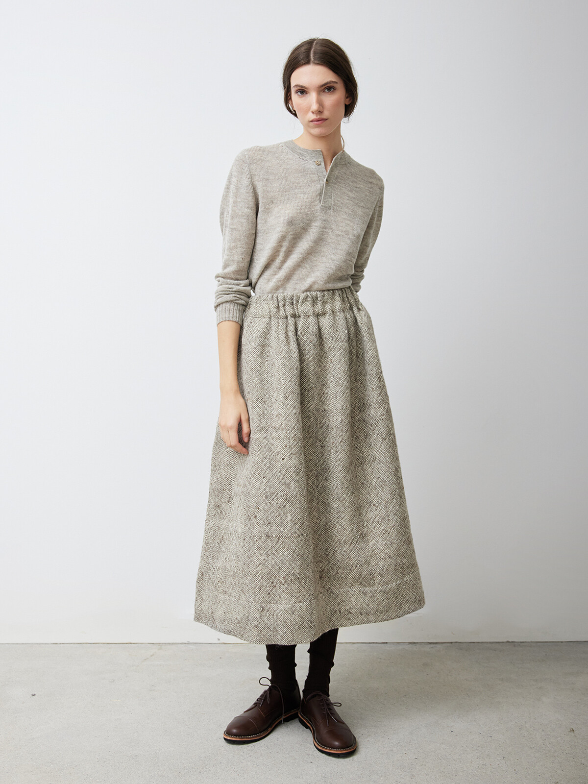 Pure wool skirt Image