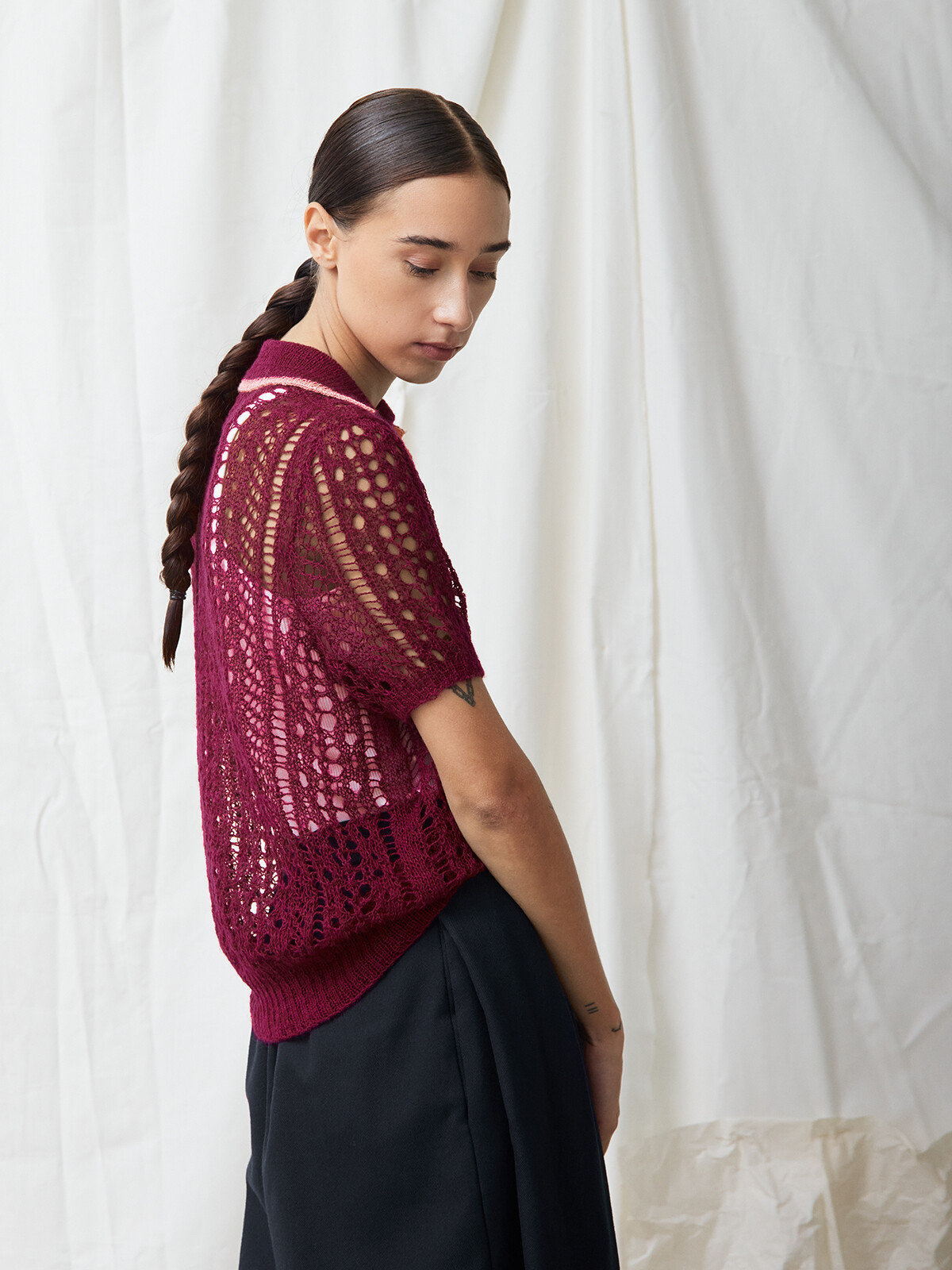 Lacy polo Image Lacy polo Image