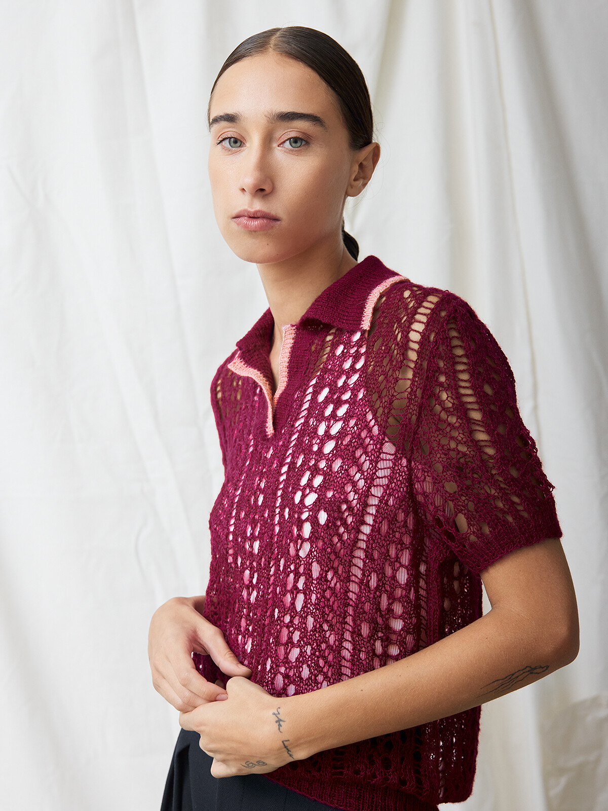 Lacy polo Image Lacy polo Image