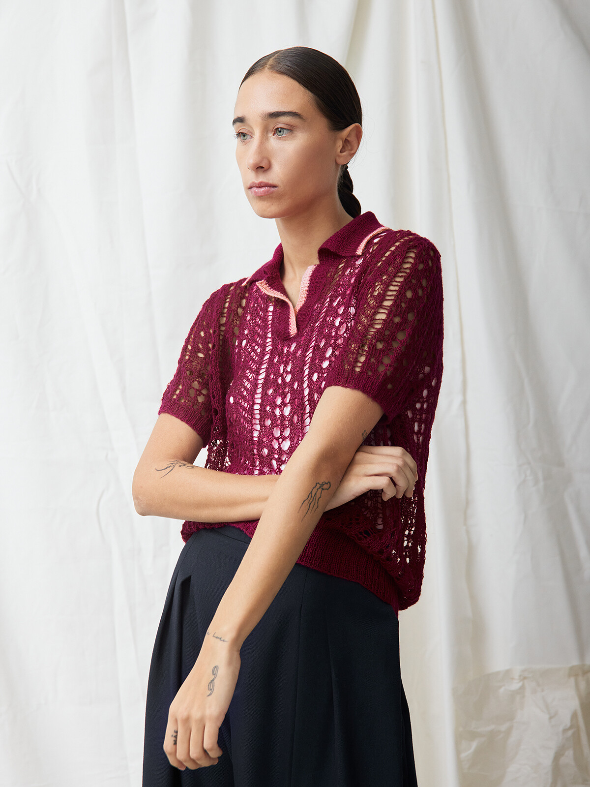 Lacy polo Image Lacy polo Image