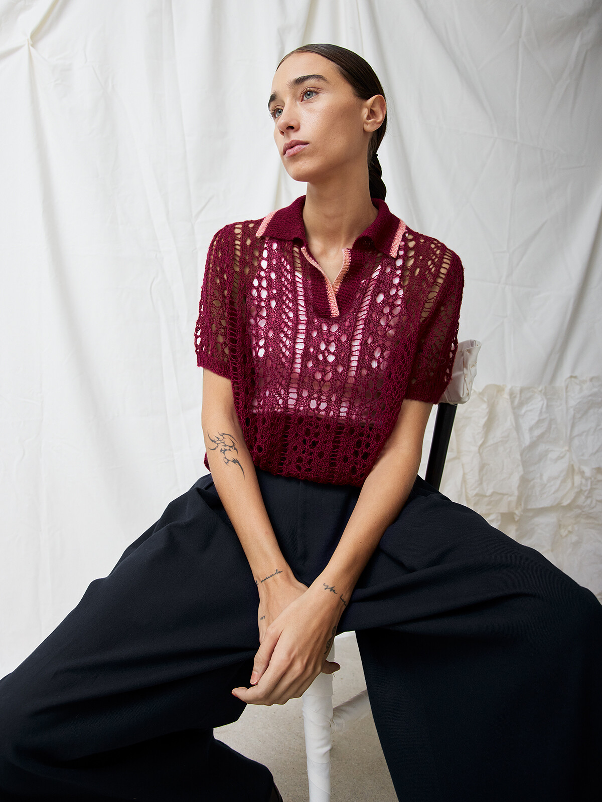 Lacy polo Image Lacy polo Image