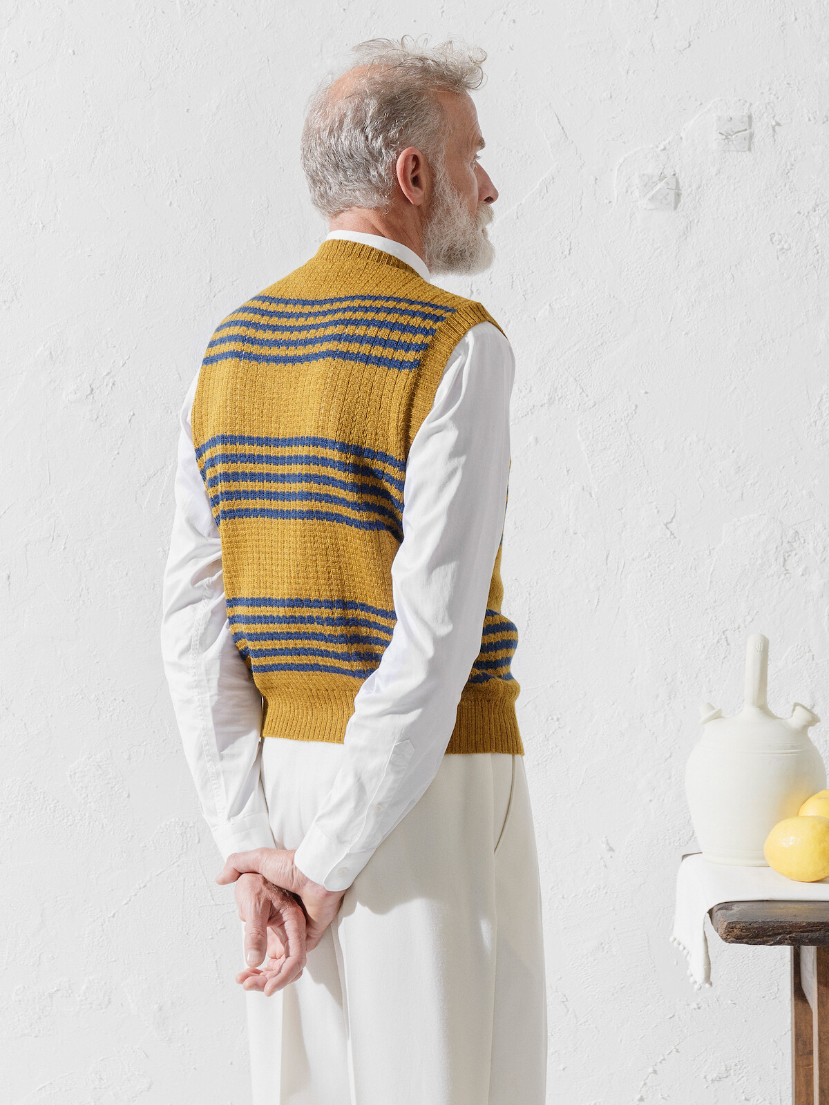 Stripes knit vest Image