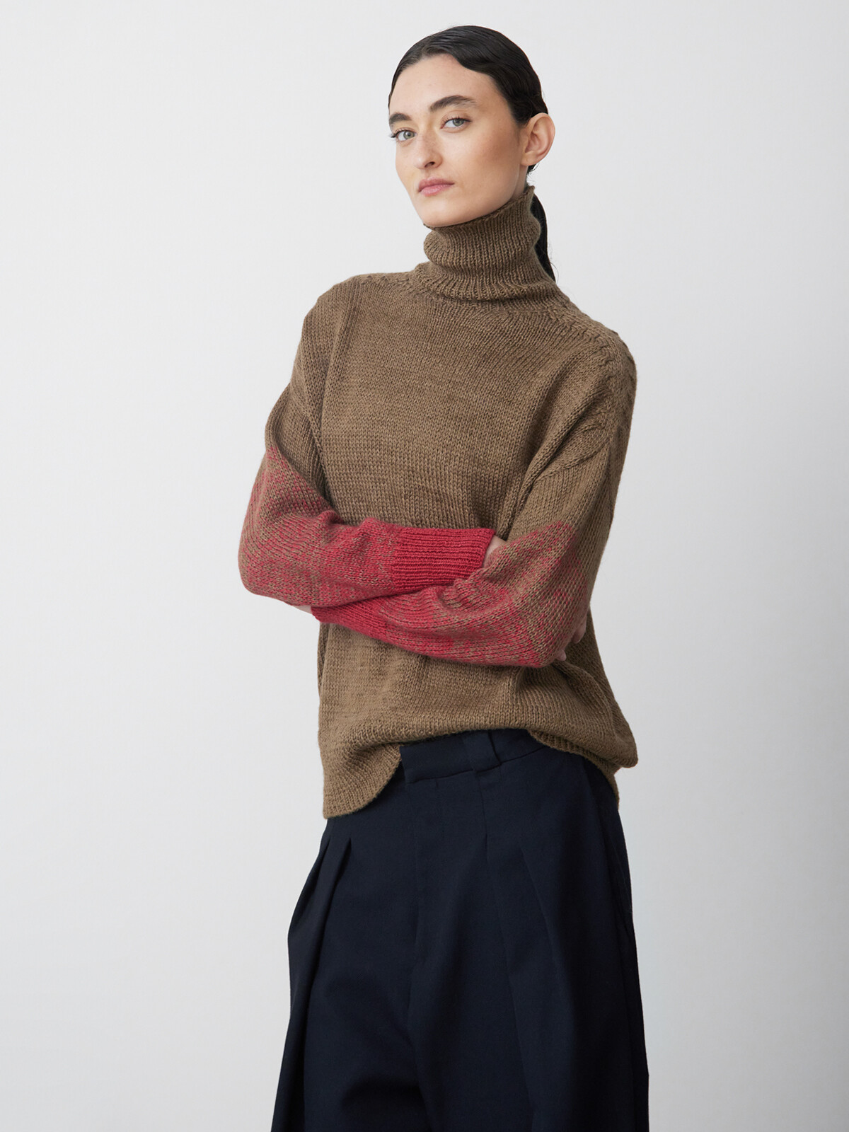 High-neck sweater Image
