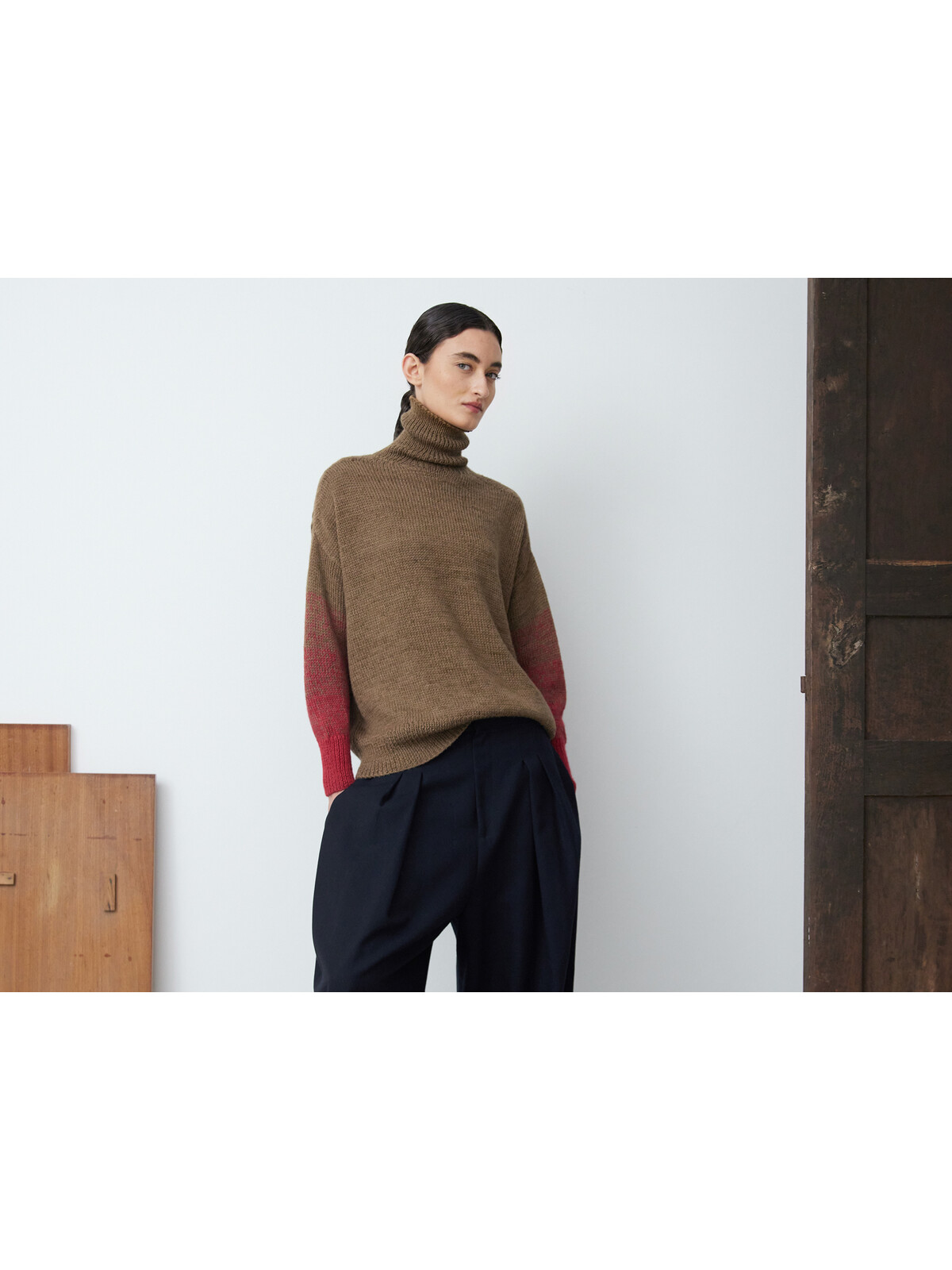 High-neck sweater Image