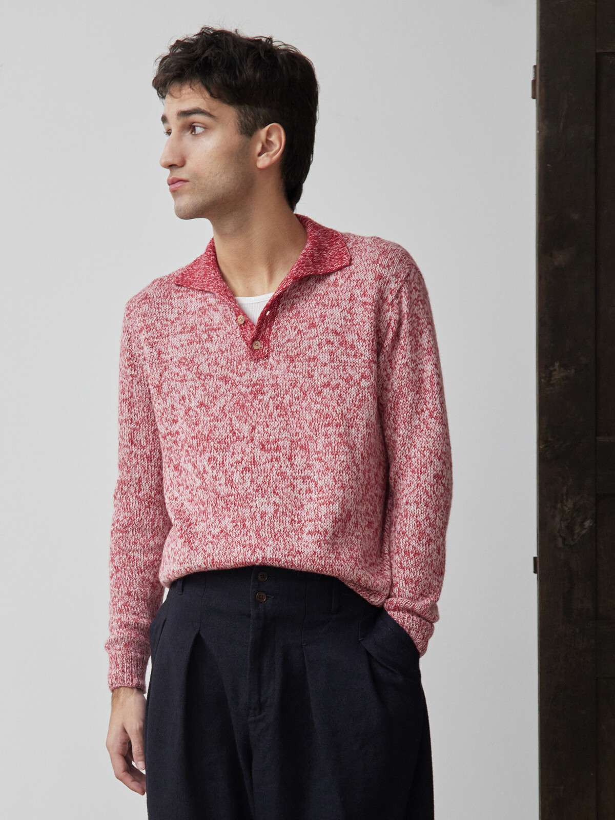 Long sleeves polo Image