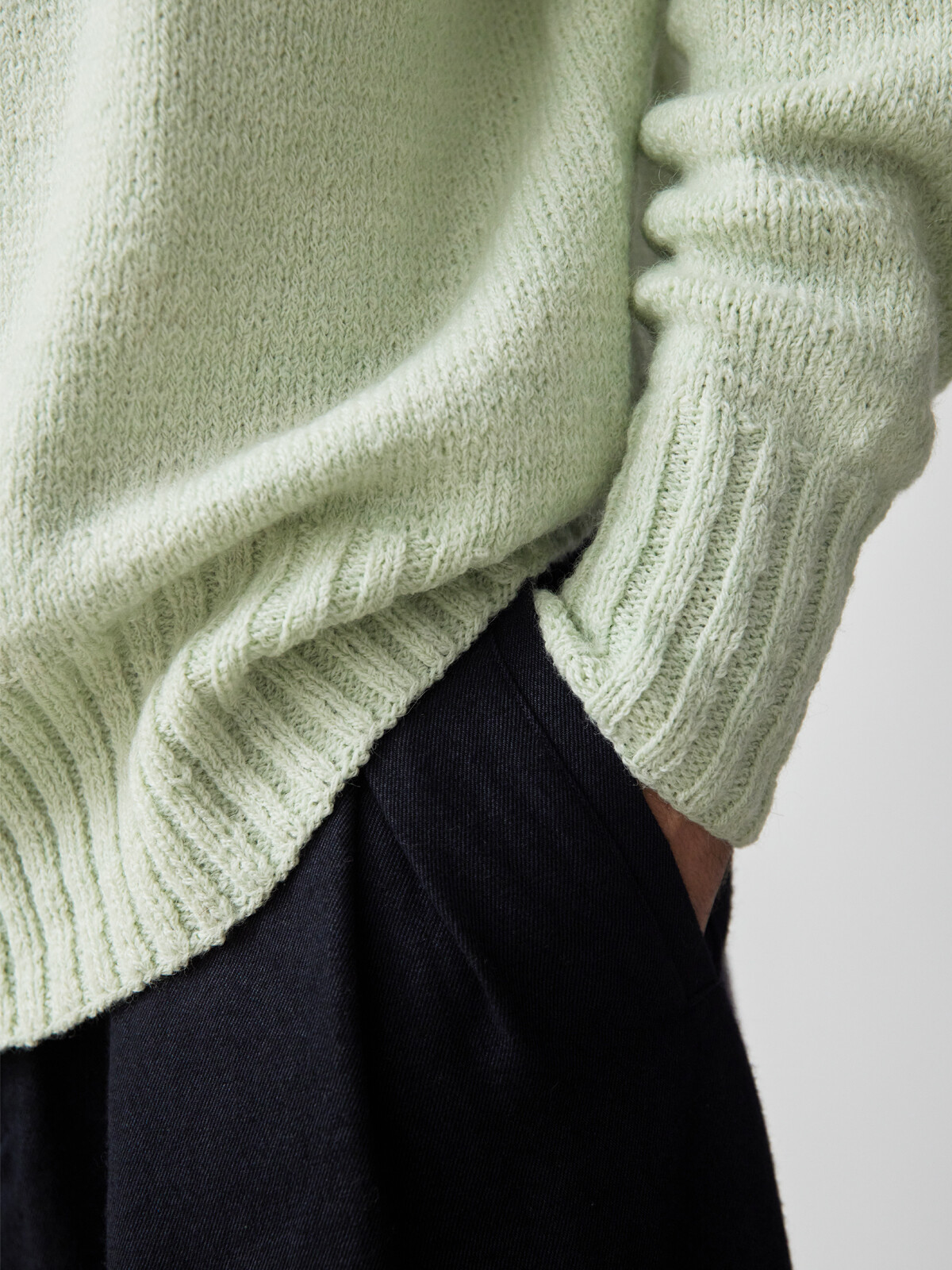 Baseball stitch sweater Image