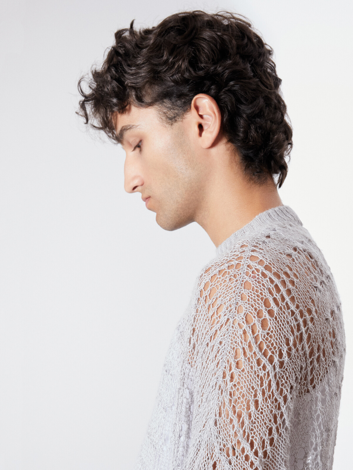 Mosaic lace sweater Image