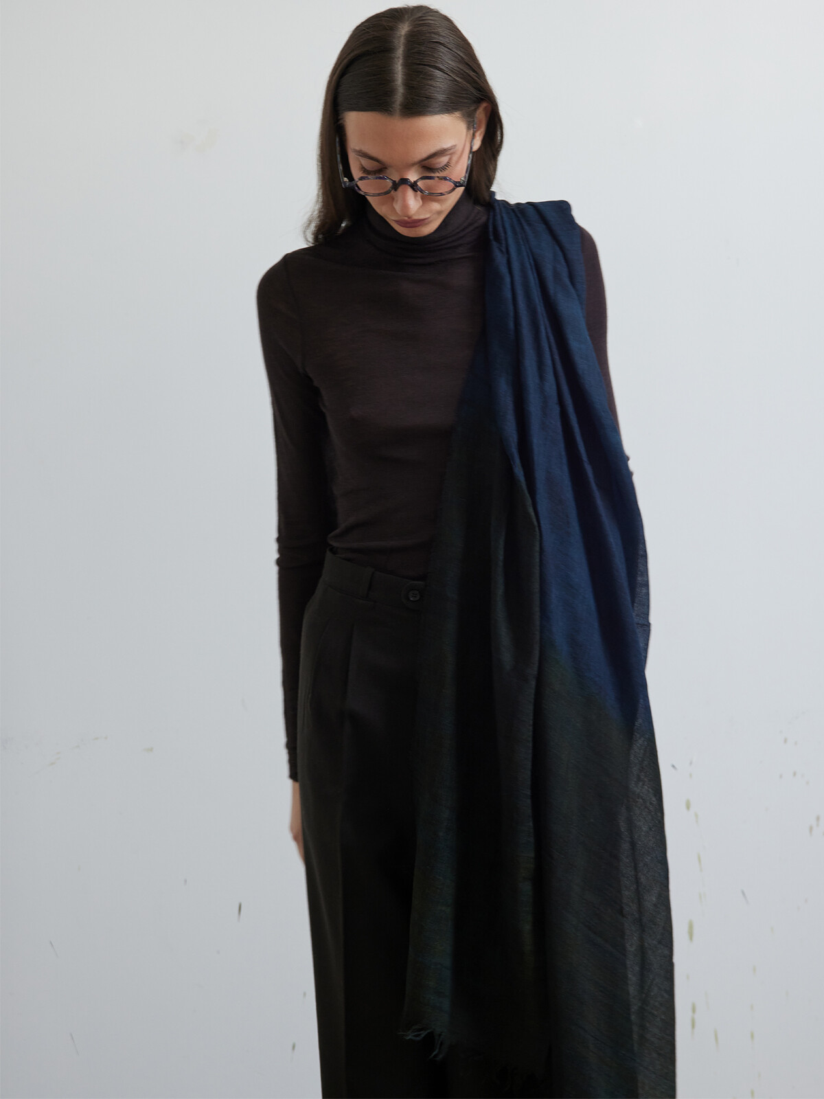 Handpainted scarf
