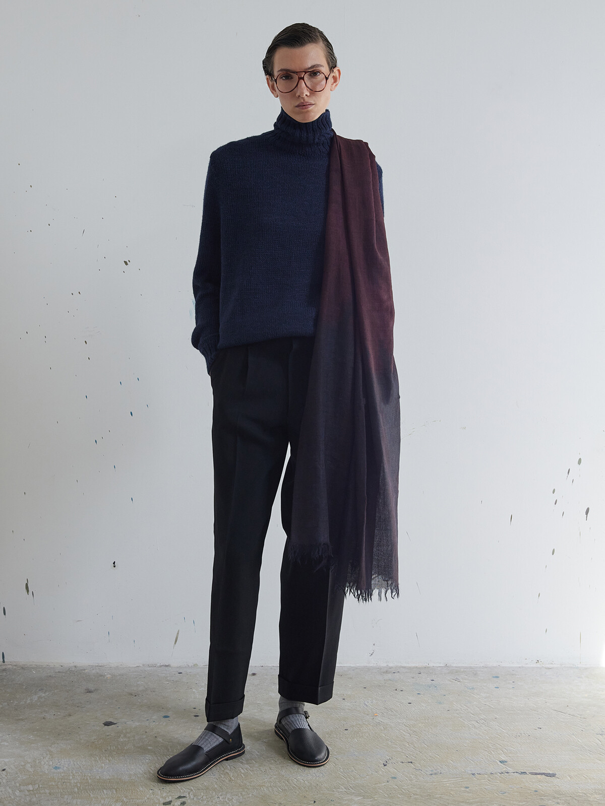 Handpainted scarf Image