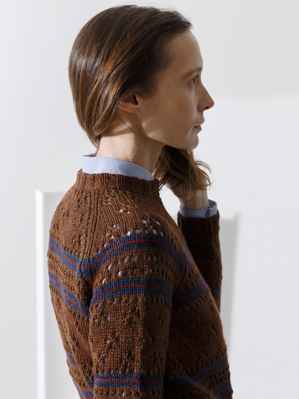 Open stitches sweater Image