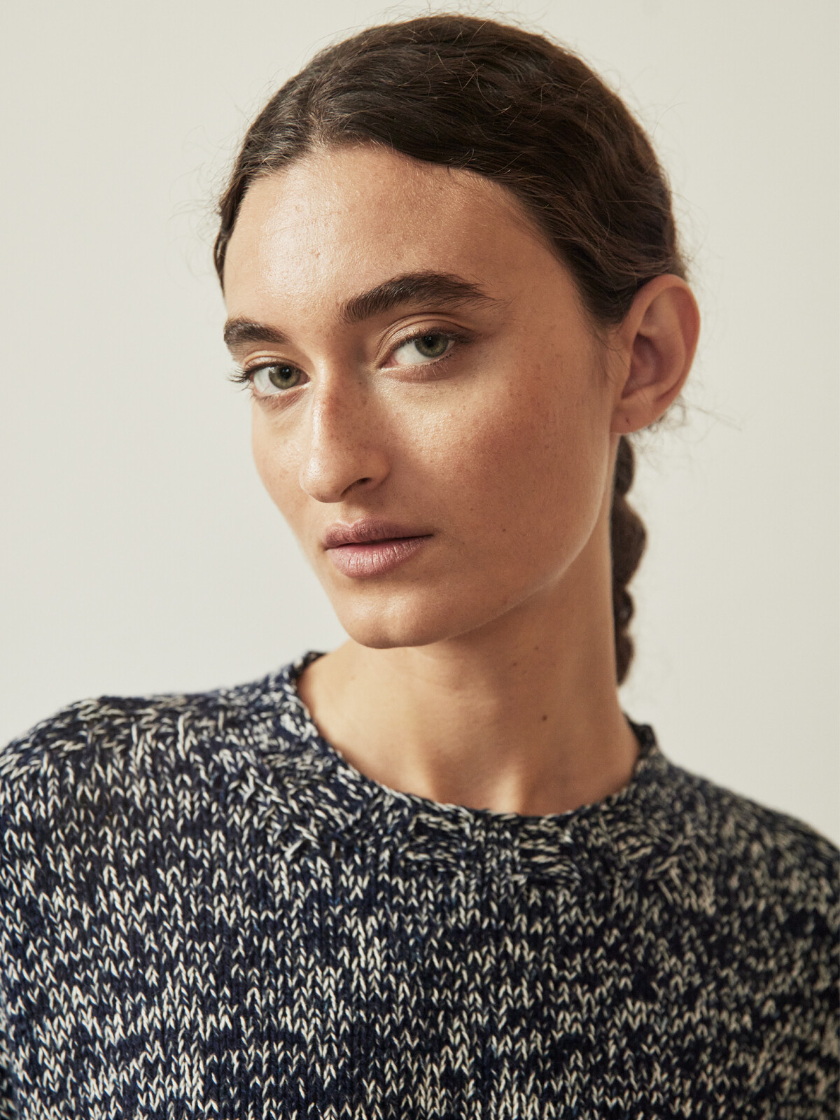 Buttoned sleeve sweater Image