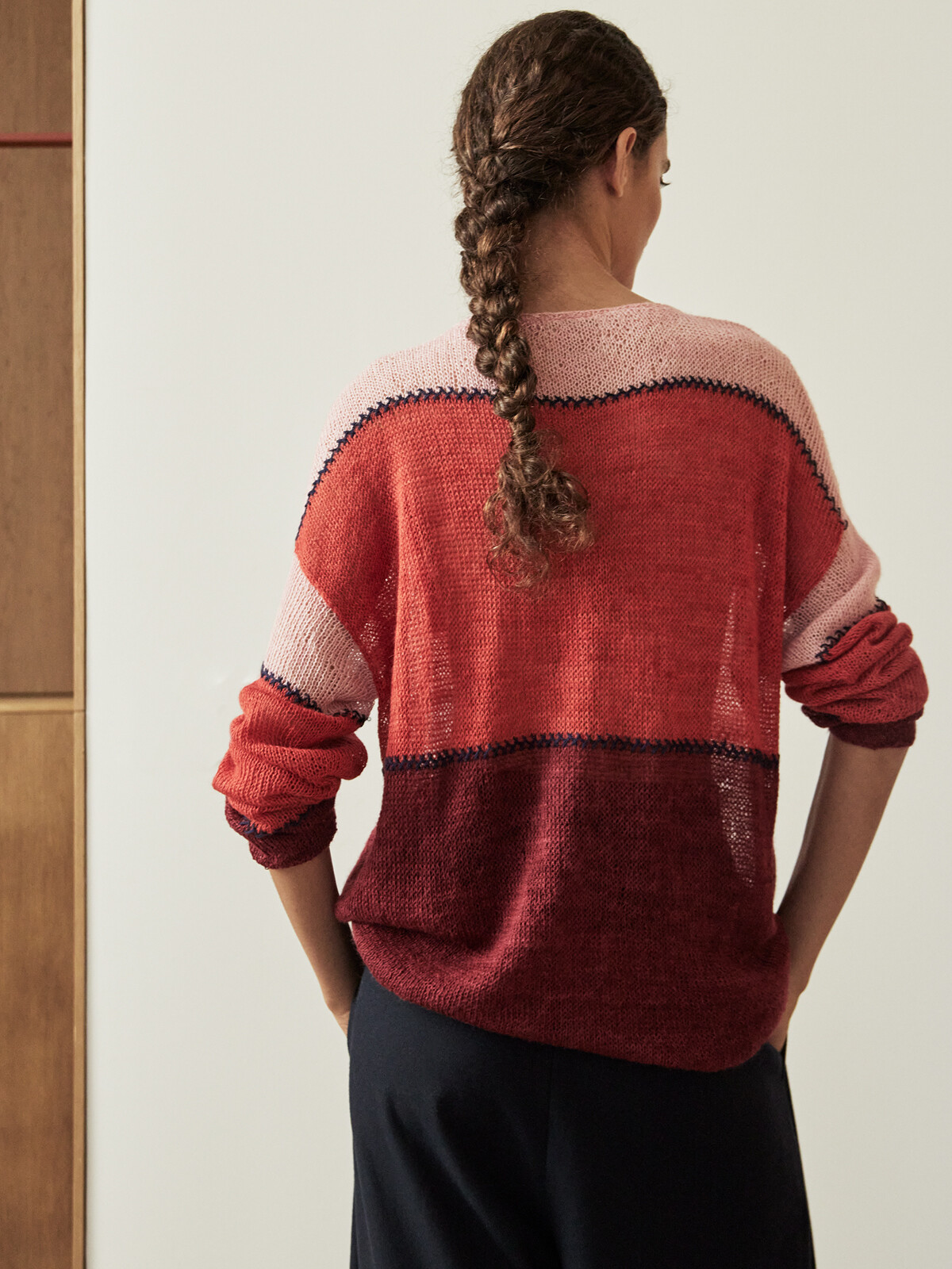 Front buttoned sweater Image