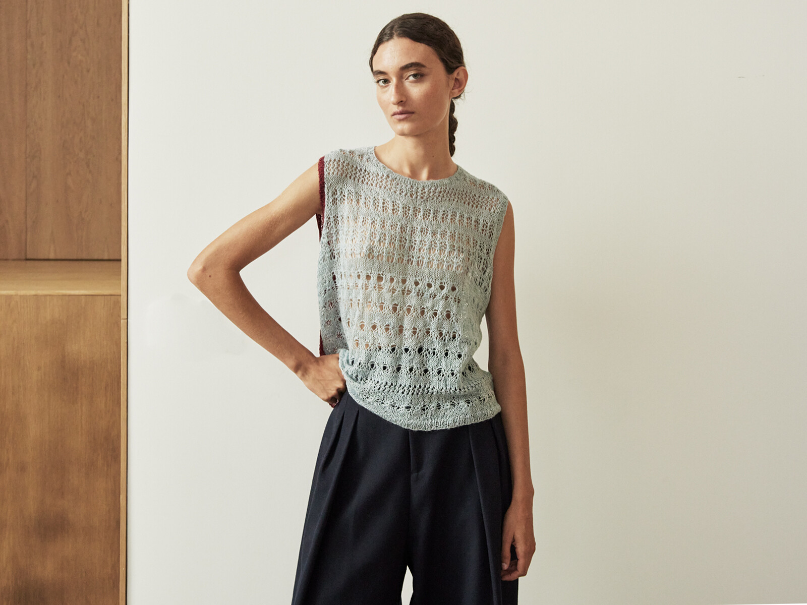 Layer knit top Image
