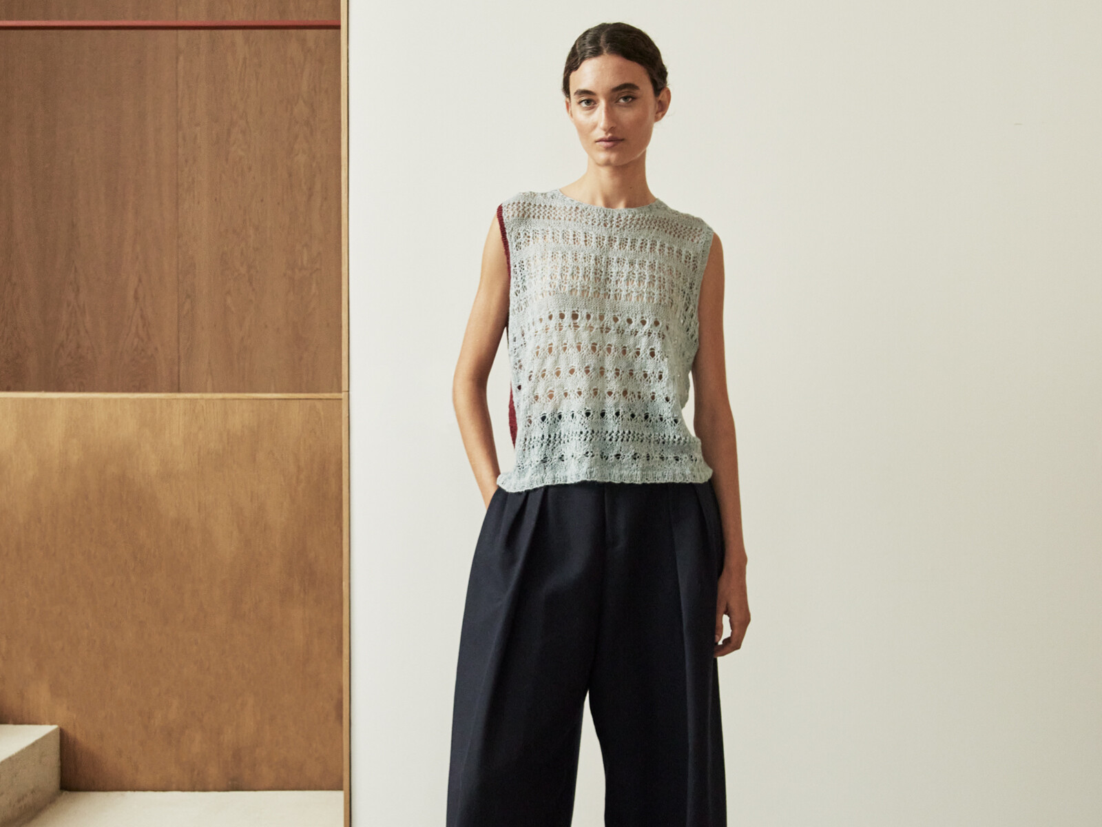 Layer knit top Image