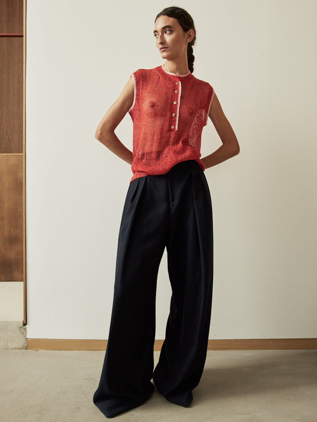 Henley vest Image