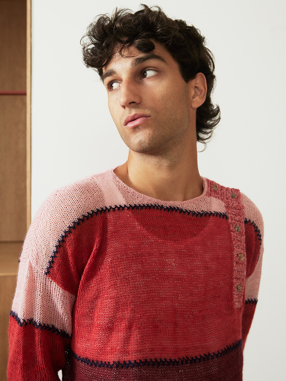 Front buttoned sweater Image