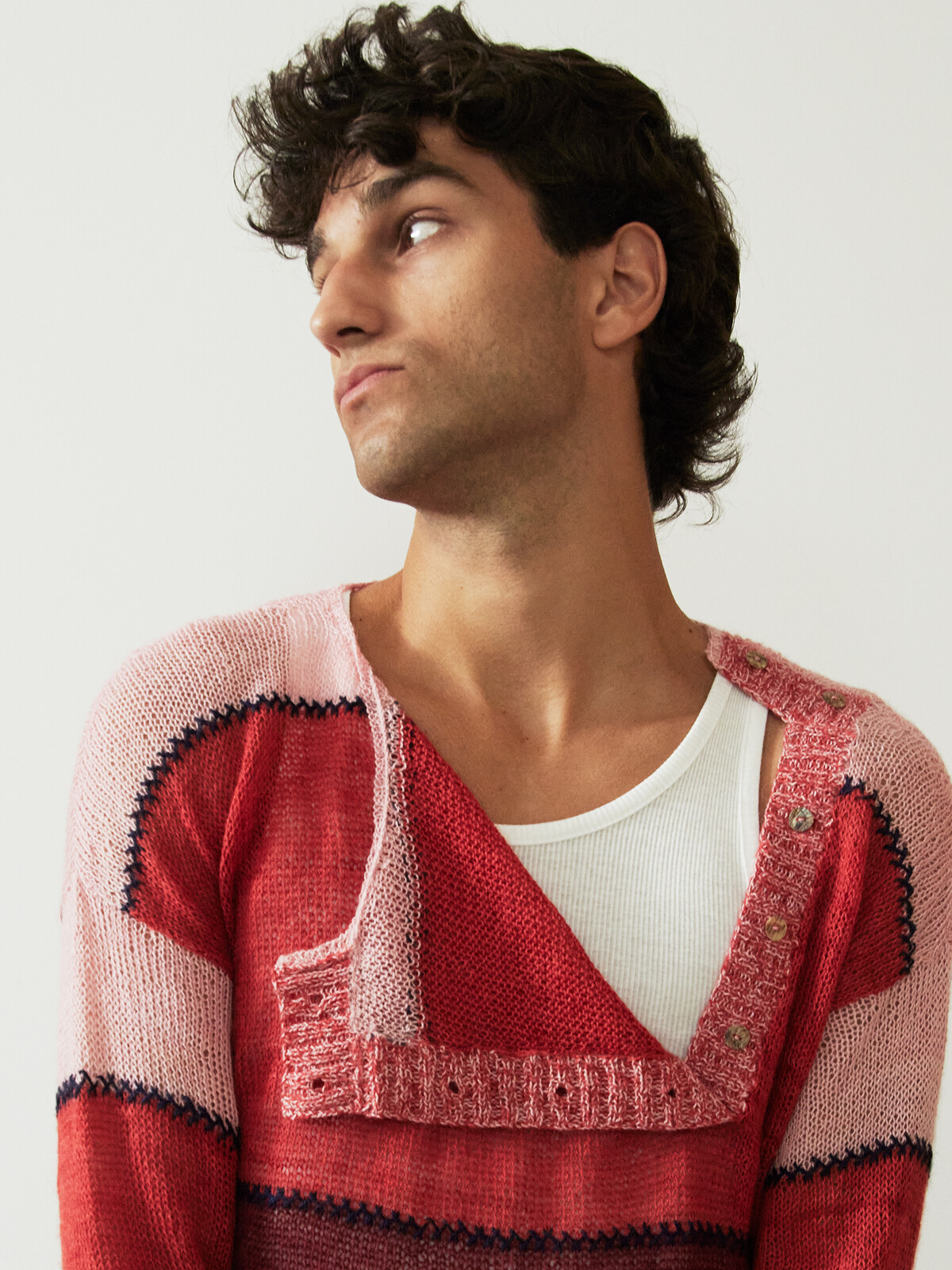 Front buttoned sweater Image