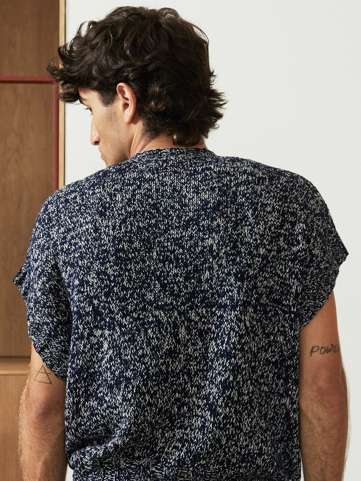Buttoned sleeve sweater Image
