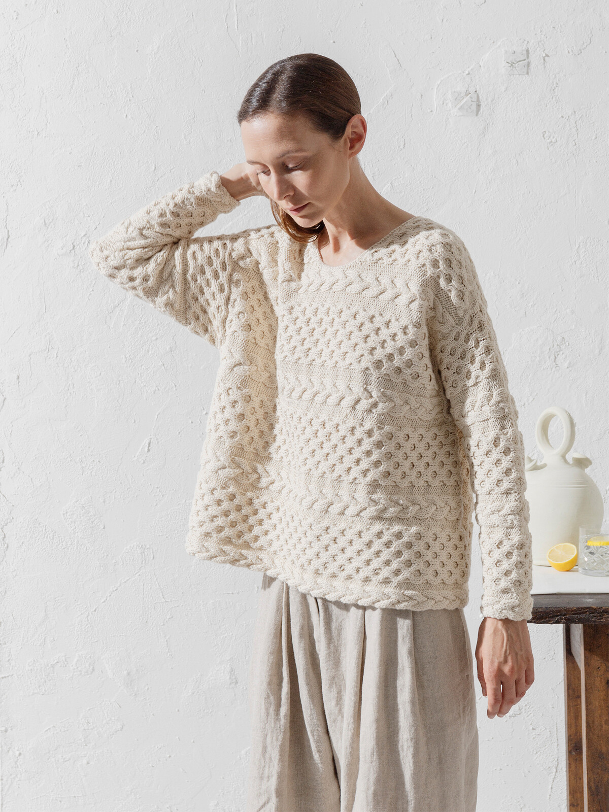 Cables sweater Image