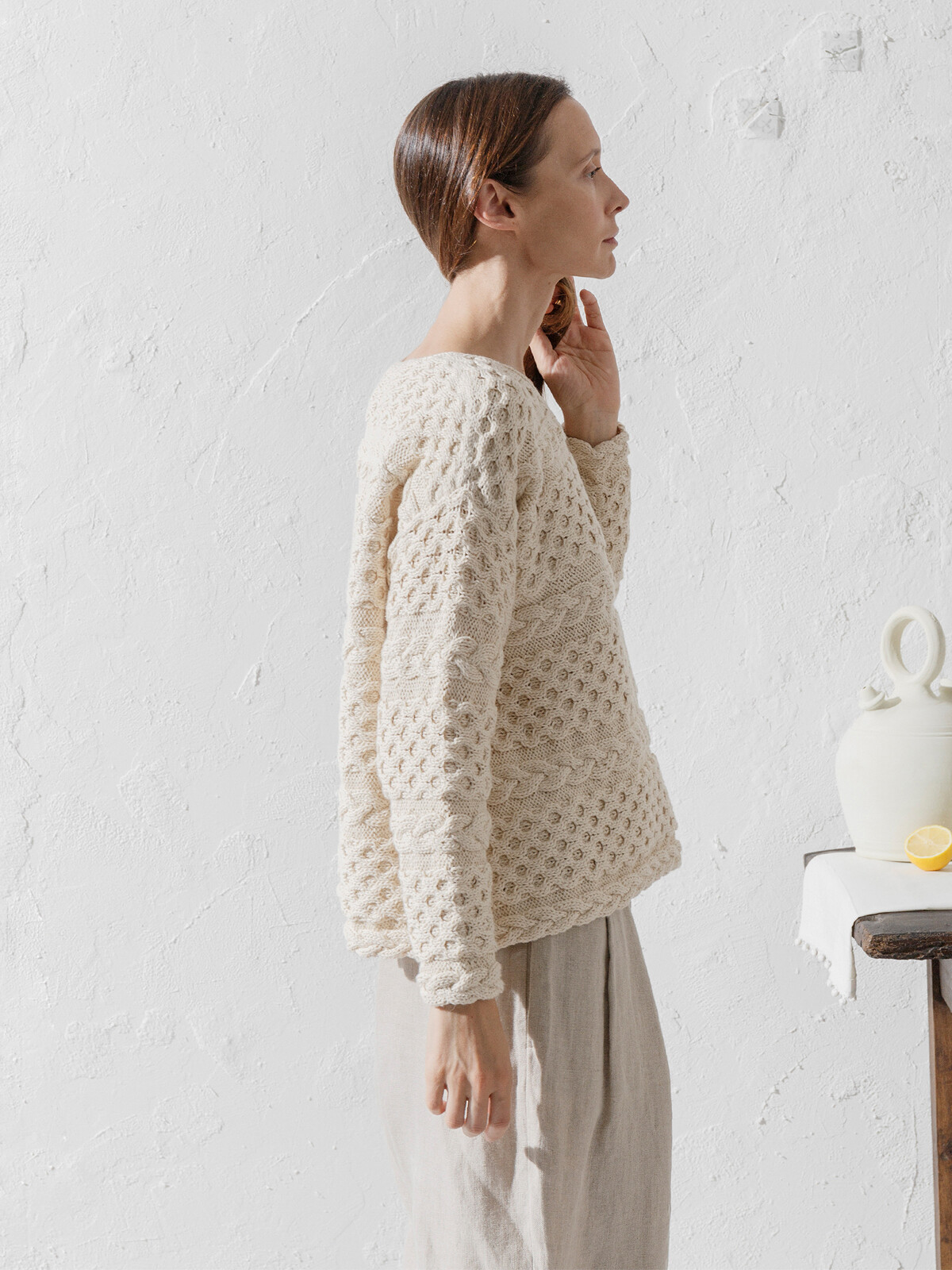 Cables sweater Image