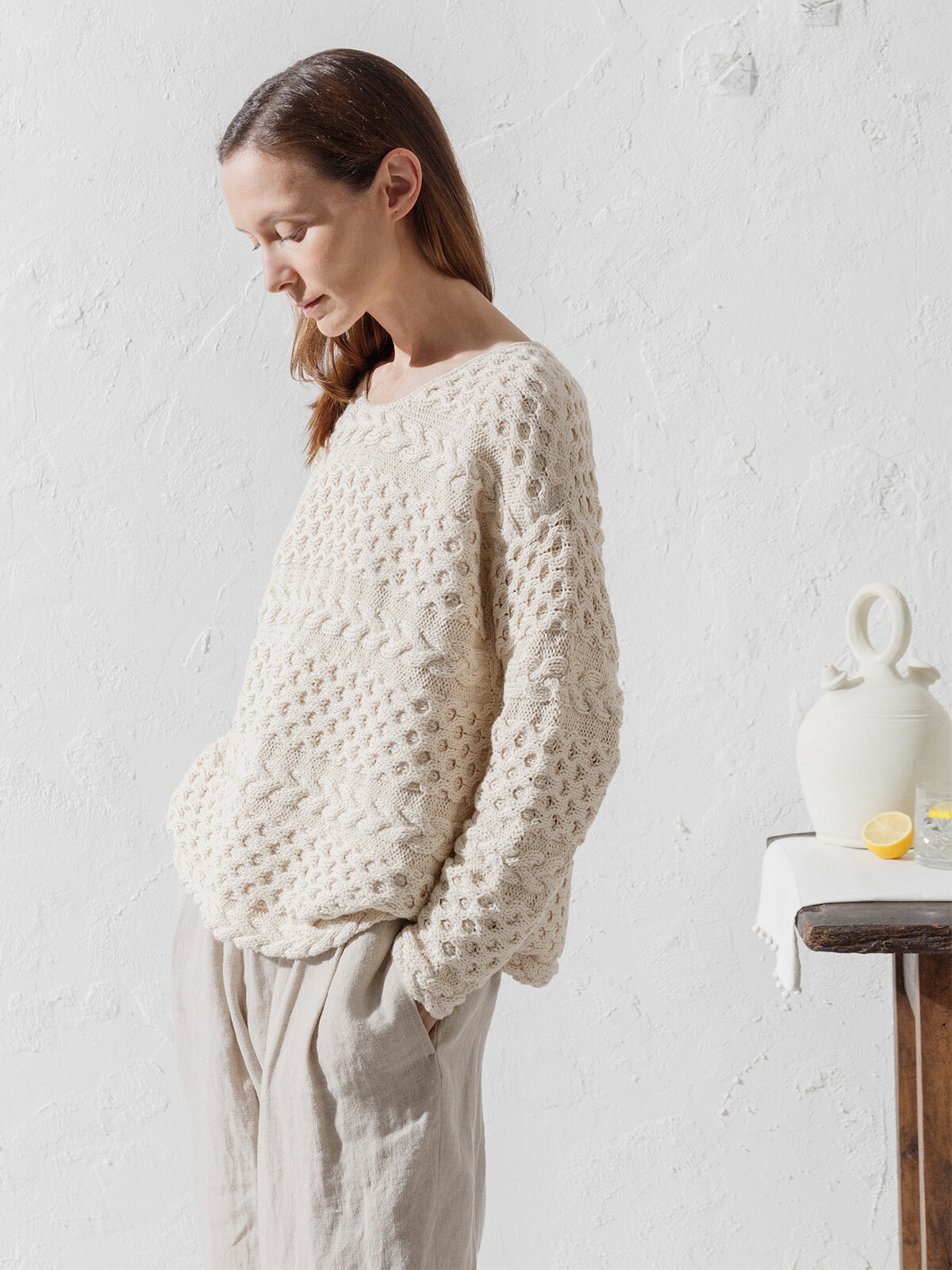 Cables sweater Image