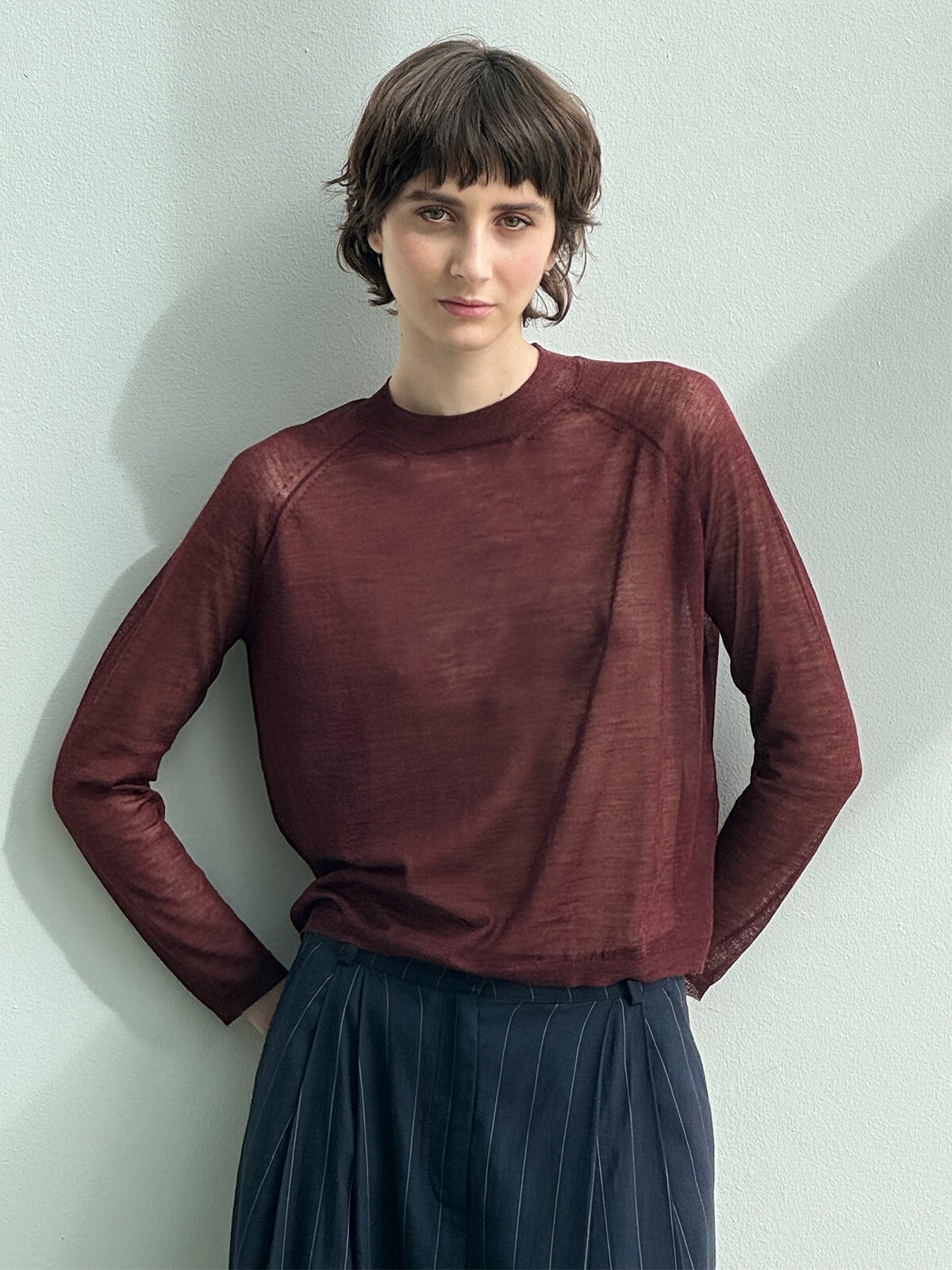 A-line sweater