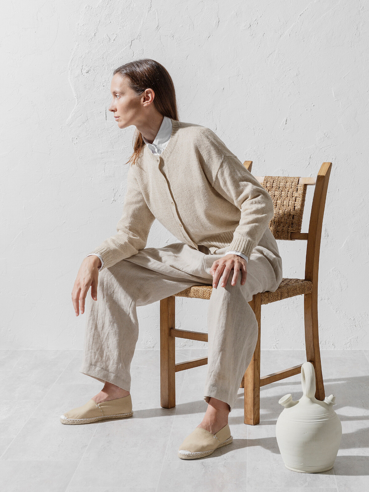 Linen cardigan Image
