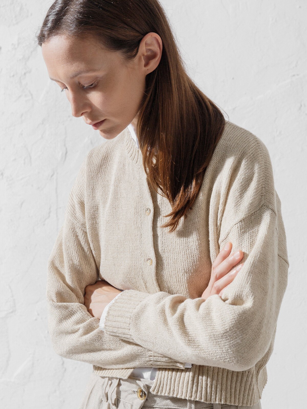 Linen cardigan Image